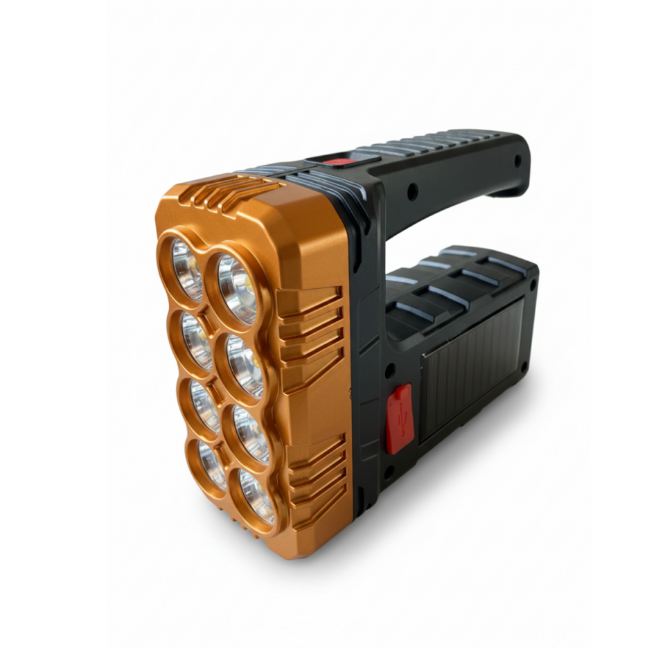 Hotter Mouso | Solar Enerjili Çift Işıklı Led Kamp Feneri