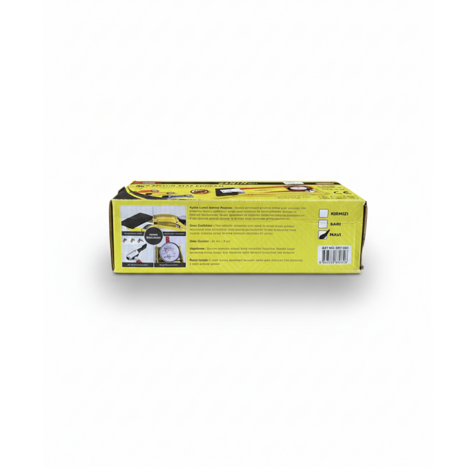 Şahin Tools - İnce Piston Manometreli Ayak Pompası