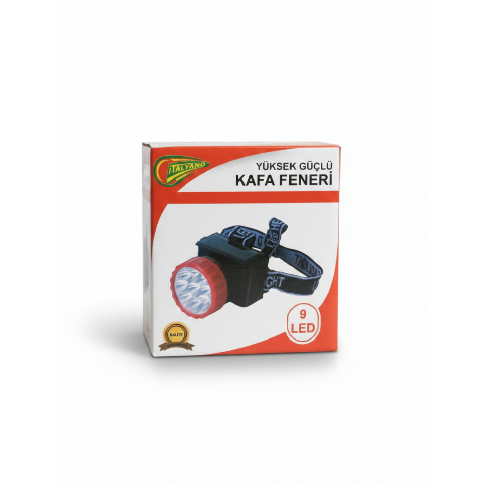 Italiano - High-Powered, USB Rechargeable, 1 LED Headlamp