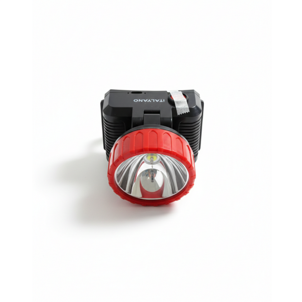 Italiano - High-Powered, USB Rechargeable, 1 LED Headlamp