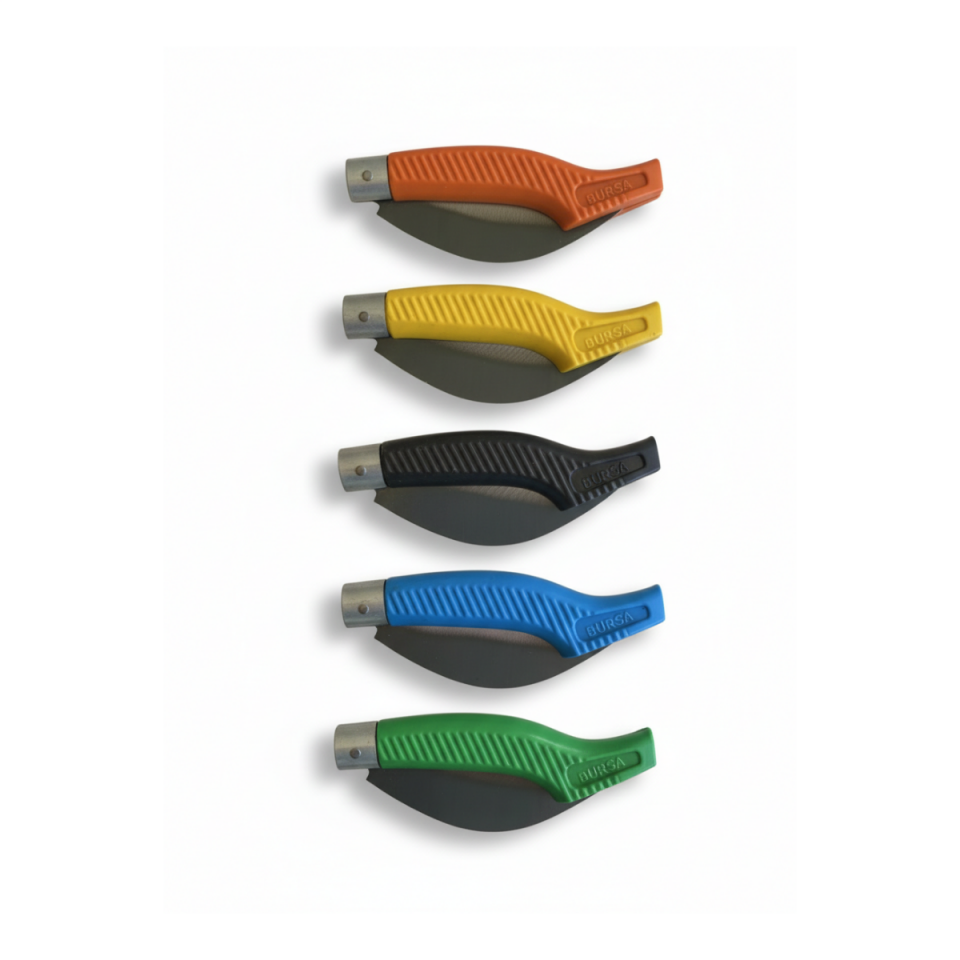 Cipkesen, Ot Bıçağı - Orak Tip Ergonomik Sap | 5 Li Set
