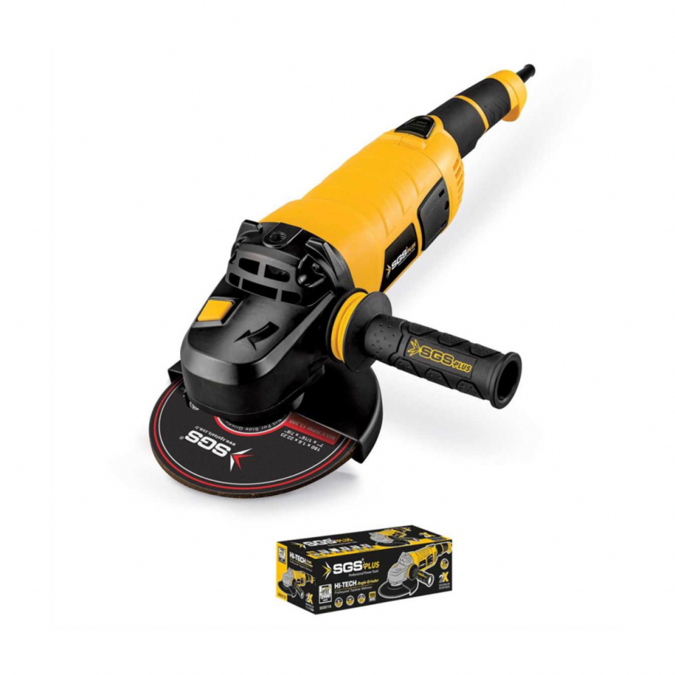 SGS Plus 2500W 180mm Profesyonel Taşlama Makinesi