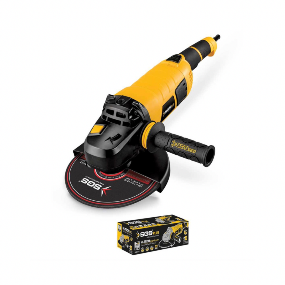 SGS Plus 2500W 230 mm Profesyonel Taşlama Makinesi