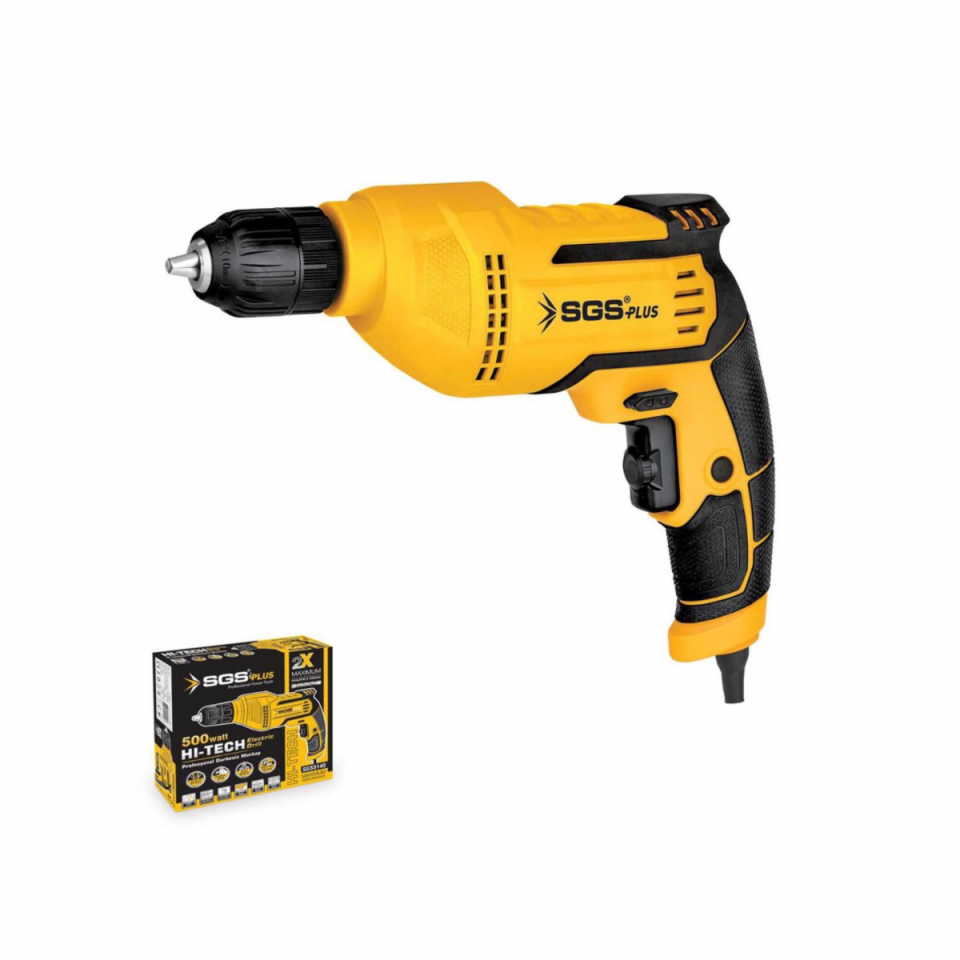 SGS 500 Watt Darbesiz Matkap | Elektrikli, Kompakt, Hafif ve Güçlü