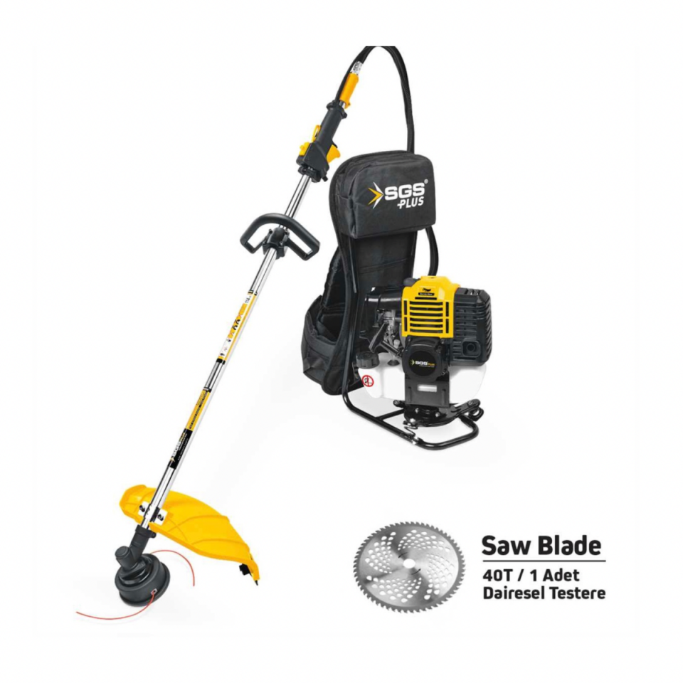 SGS Plus 52 CC 1.6 kW Sırt Tipi Motorlu Tırpan