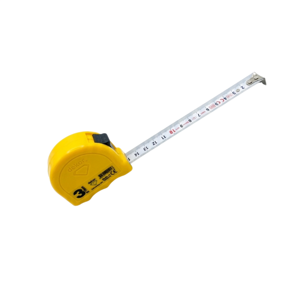 Dekoratives Maßband | 3 Meter, 3 x 16 mm
