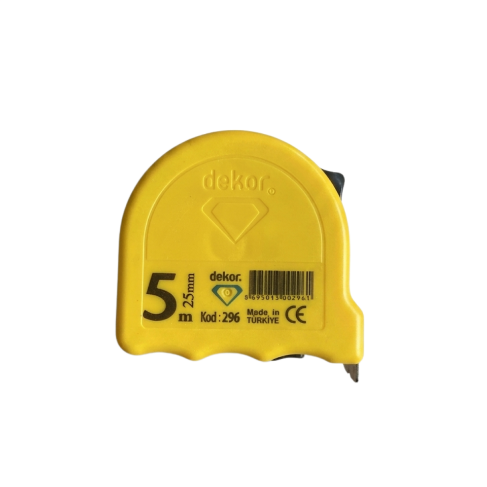 Dekor Şerit Metre | 5 Metre 5x25 mm