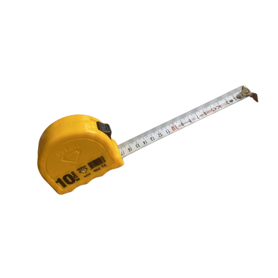 Dekor Şerit Metre | 10 Metre 10x25 mm