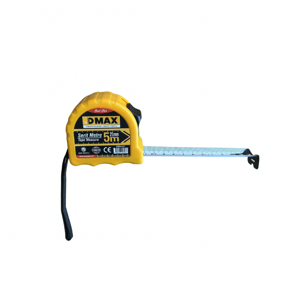 Dmax Şerit Metre | 5 Metre 5x25 mm