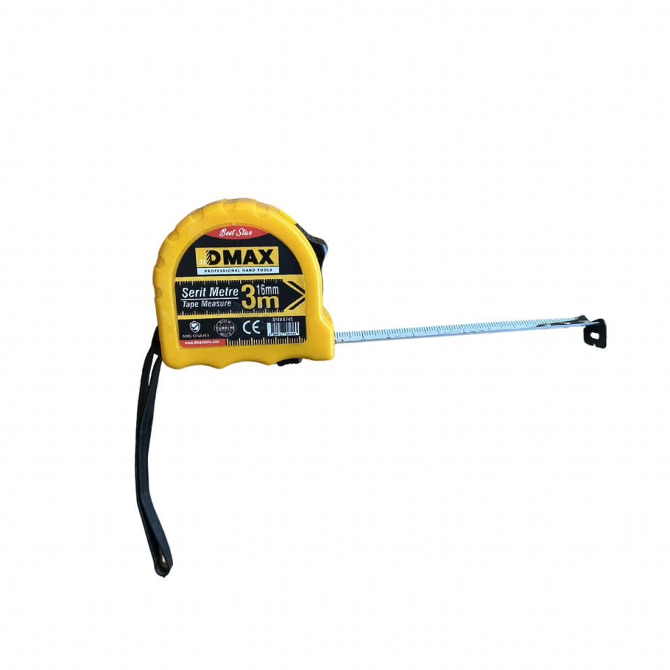 Dmax Şerit Metre | 3 Metre 3x16 mm
